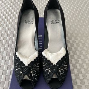 BRAND NEW, NEVER WORN Stuart Weitzman black dress shoes